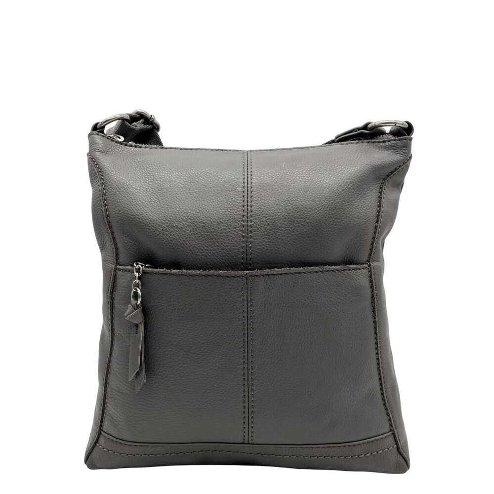 The Sak Slate Pebbled Leather Lucia Crossbody Bag